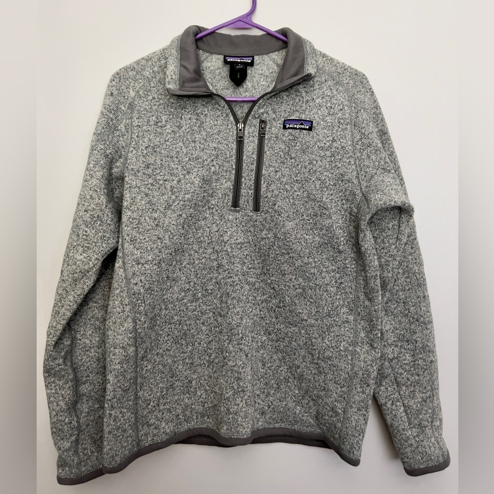 NWOT Patagonia Men's Better Sweater® 1/4-Zip Fleece - Stonewash